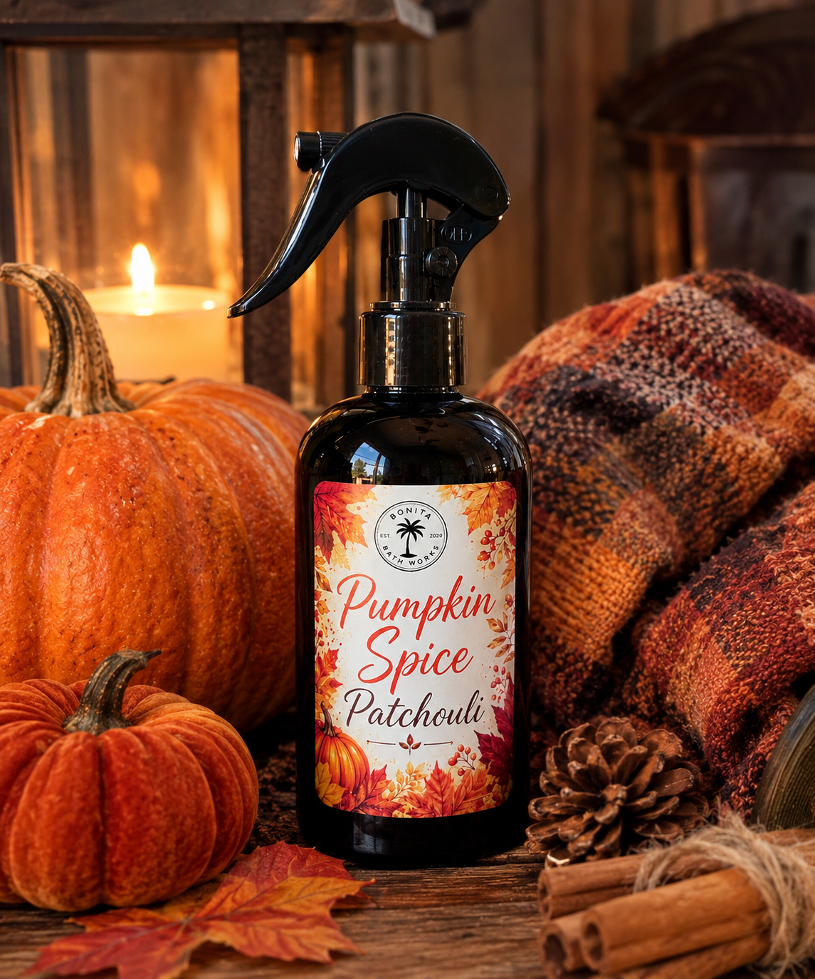 Pumpkin Spice Patchouli Room Spray