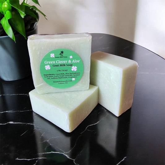 Green Clover & Aloe Goat Milk Soap