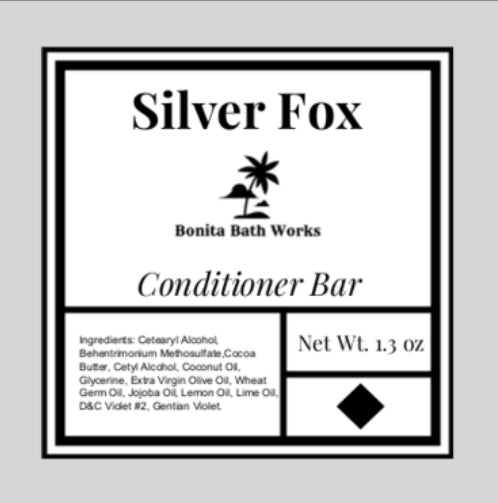 SILVER FOX Purple Shampoo and Conditioner Bars