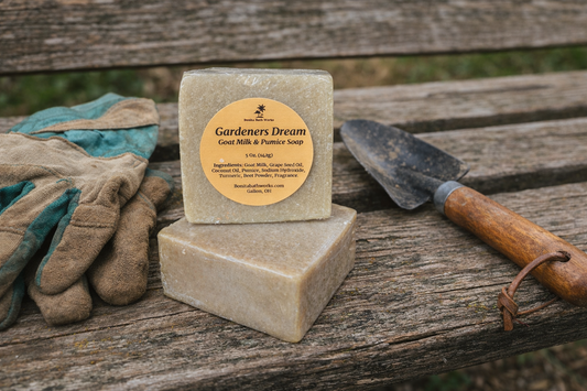 Gardener’s Dream Pumice Goat Milk Soap