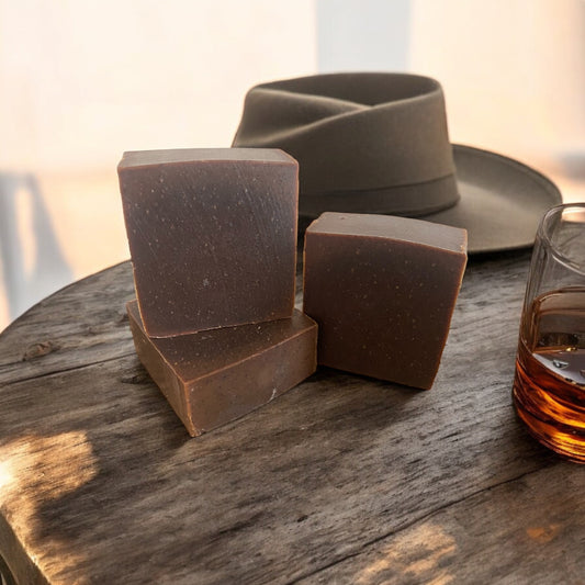 BOURBON AND SUEDE Goat Milk Soap
