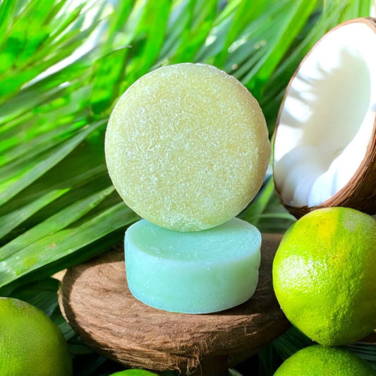 COCOLIME Healthy Hair Shampoo & Conditioner Bars