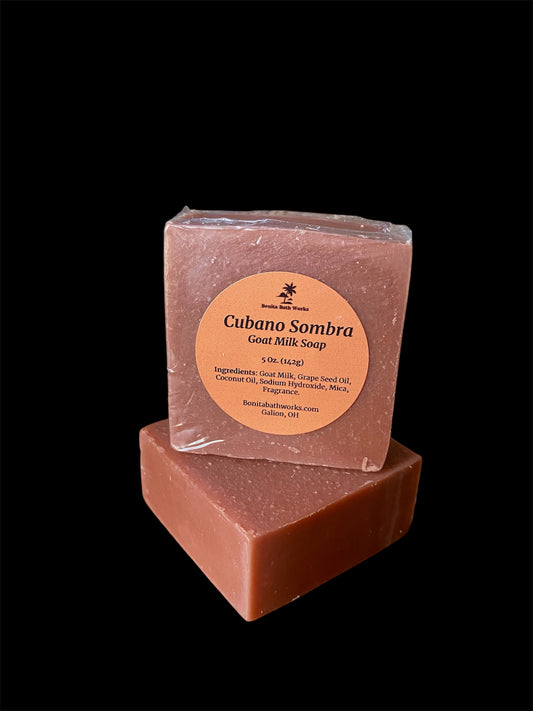 Cubano Sombra Goat Milk Soap