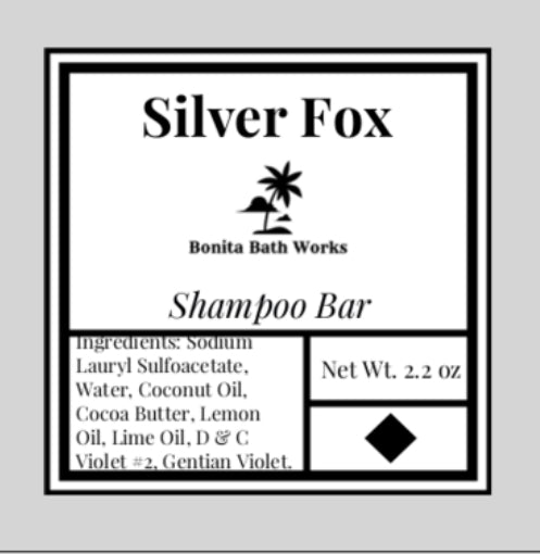 SILVER FOX Purple Shampoo and Conditioner Bars