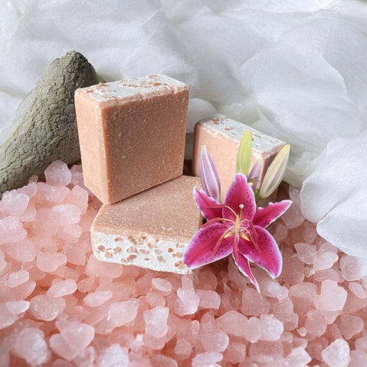SEA SALT AND LILY Himalayan Salt Infused Spa Soap