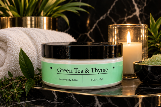 GREEN TEA & THYME Luxury Body Butter