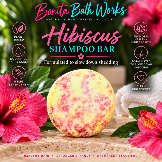 HIBISCUS Shampoo & Conditioner Bars
